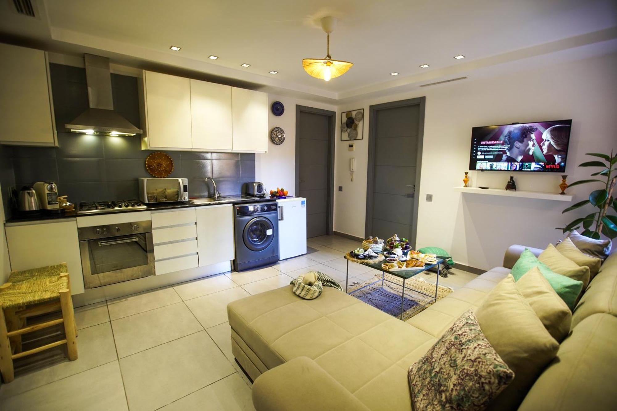 Lovely 2-Bedroom With Ac-Netflix-Nespreso マラケシュ エクステリア 写真